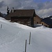 Auf 1270m bei den Alphütten Holderenweid ist auch im April 2013 noch tiefster Winter!