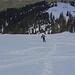 Der Chäserrugg gehört nun nach dem Ende der Wintersaison den Skitourengänger und Schneeschuhläufer. Dank dem Schneefall der vergangen Tage ist von den Skipisten nichts mehr zu sehen.