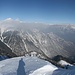 The panorama on Madone (pretty much from west to east)