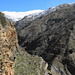 Blick über die Schlucht des Rio Torrente hinauf zum Cerro del Caballo