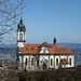 ausserhalb Schindellegi, mit Blick auf die Kirche