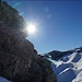 Sonne am Fels