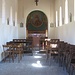L'interno della chiesa di San Pietro.