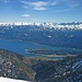 Blick über den Walchensee ins Karwendel.