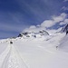 Der Hatscher über den Gornergletscher zur Monte Rosa-Hütte