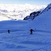 Im Aufstieg zum Silbersattel. Standort gleich oberhalb der grossen Spalte