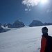 Auf dem weiten Gletscherplateau: fast wie in der Antarktis