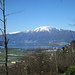 auch der Lago Maggiore und der Gridone zeigen sich
