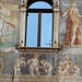 schöne Fresken in Trento auf der Piazza Duomo