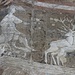 schöne Fresken in Trento auf der Piazza Duomo