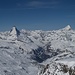 Blick auf die Zermatter Seite...