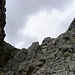 Im Abstieg von Passo Nuvolau.