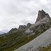 Rückblick zum Monte Averau,2647m,mit Col Galina und Croda Negra-links.
