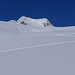 Blick über den Gletscher zum Oberalpstock