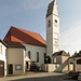 Start an der Dorfkirche von Großaitingen
