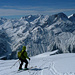 Début de la descente du Munt Sennes (Alta Badia, Dolomites)
