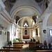 Das helle Innere der Kirche Corippo