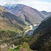 Frühling im Val Verzasca - unten Corippo, darüber Bartholomeo