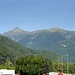 Pizzo di Claro (2727 m) von der Autobahnraststätte aus