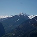 Blick nach Cimalmotto und Pizzo Quadro links und Val Bosco rechts