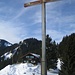 Kappeler Alpe (1340 m) mit Kreuz