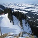 Tiefblick von der Alpspitze nach W