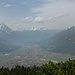 Blick nach Garmisch-Partenkirchen vom Ameisberg.