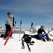 Gipfelfoto Giglistock - mit Titlis aus ungewohnter Perspektive