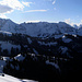 The panorama from Hochalp (from Kronberg to Speer)
