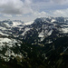 That's Üntschenspitze: Panorama Lechquellenbirge total.