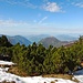 Blick auf den Luganersee und  Monte Boglia.