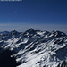 Chaine de Belledonne (Isère) culminant au Grand Pic (2978m)
