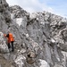 Kraxelei am Gipfelaufbau - nicht schwer, aber Trittsicherheit und alpine Erfahrung nötig.