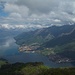 Giochi di nubi sull'acqua del Lago di Como