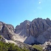 Van de Caleda, mit Cima Sud de San Sebastiano-links und Cime di Tamer,2550m-rechts.