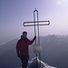 Am 25. Juni 2008, 8:00 Uhr, auf dem Ortler-Gipfel (3905m), der nach vier Stunden Kletterei über den Hintergrat erreicht ist.