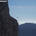 Hubschraubergung aus der Wand