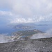 Blick vom Gran Cratere nach Lipari