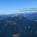Blick Richtung Osten-Nordosten,in Dolomiti di Cadore-mitte, weiter links im Hintergrund Hohe Tauern(?) in Osttirol.