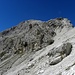 Cima Nord de San Sebastiano,2488m, in Abstieg ins Vant de Caleda.