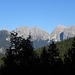 Gruppo di Bosconero(Sfornioi,Sasso di Bosconero und Sasso di Toanella), in Abstieg von Passo Duran ausgesehen.