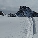 einmal Absprung aufs Gletschhorn