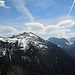Links Reißende Lahnspitze und Soiernspitze. Den Weiterweg hatte ich mir auch überlegt (nach [http://www.hikr.org/tour/post13518.html diesem] Vorbild)