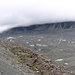 Auf der Seitenmoräne des riesigen schuttbedeckten Tasman Glacier