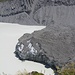 Die Abbruchkante des Hooker Glacier