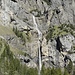 Wasserfälle - der Klettersteig beginnt rechts vom untersten Fall.