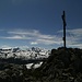 Gipfel des Roßkopf mit dem rätikoner Dreigestirn