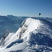 Blick in Richtung Zentralschweiz mit Gipfelvogel