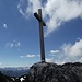 Das 2010 neu aufgestellte Gipfelkreuz des Blankensteins
