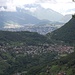 <b>Arogno e Lugano visti dal Monte Sant'Agata.</b>